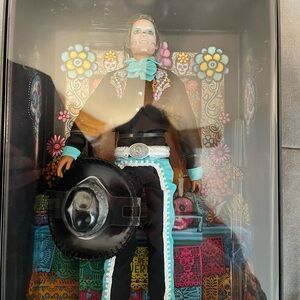 Barbie Día de Muertos Doll with Black and Turquoise Outfit